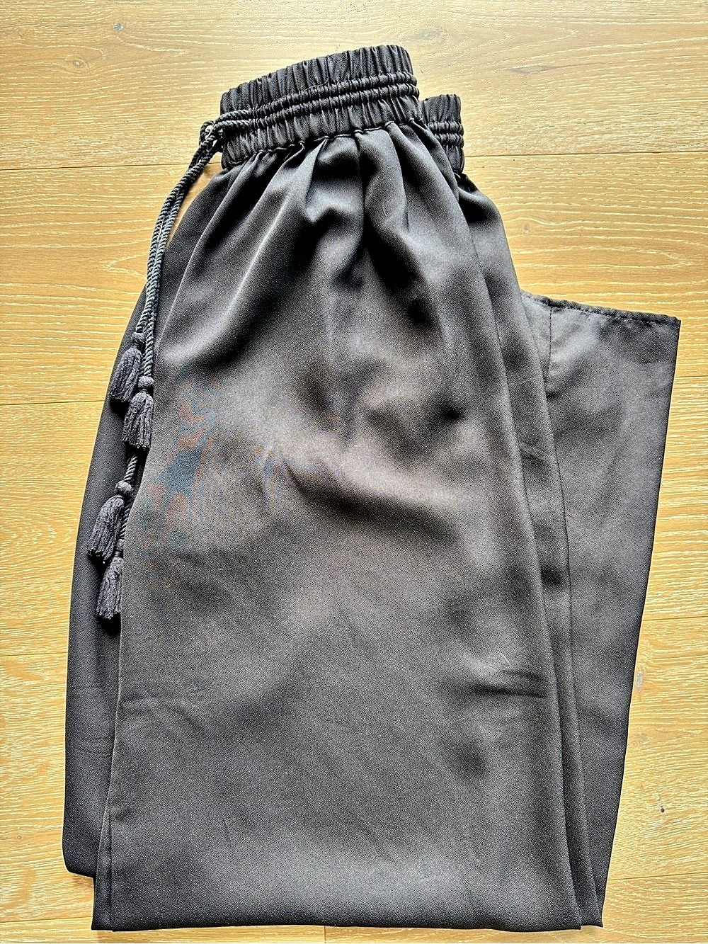 Zara Women’s Wide Leg High waisted Pants in Black Size Small Like New